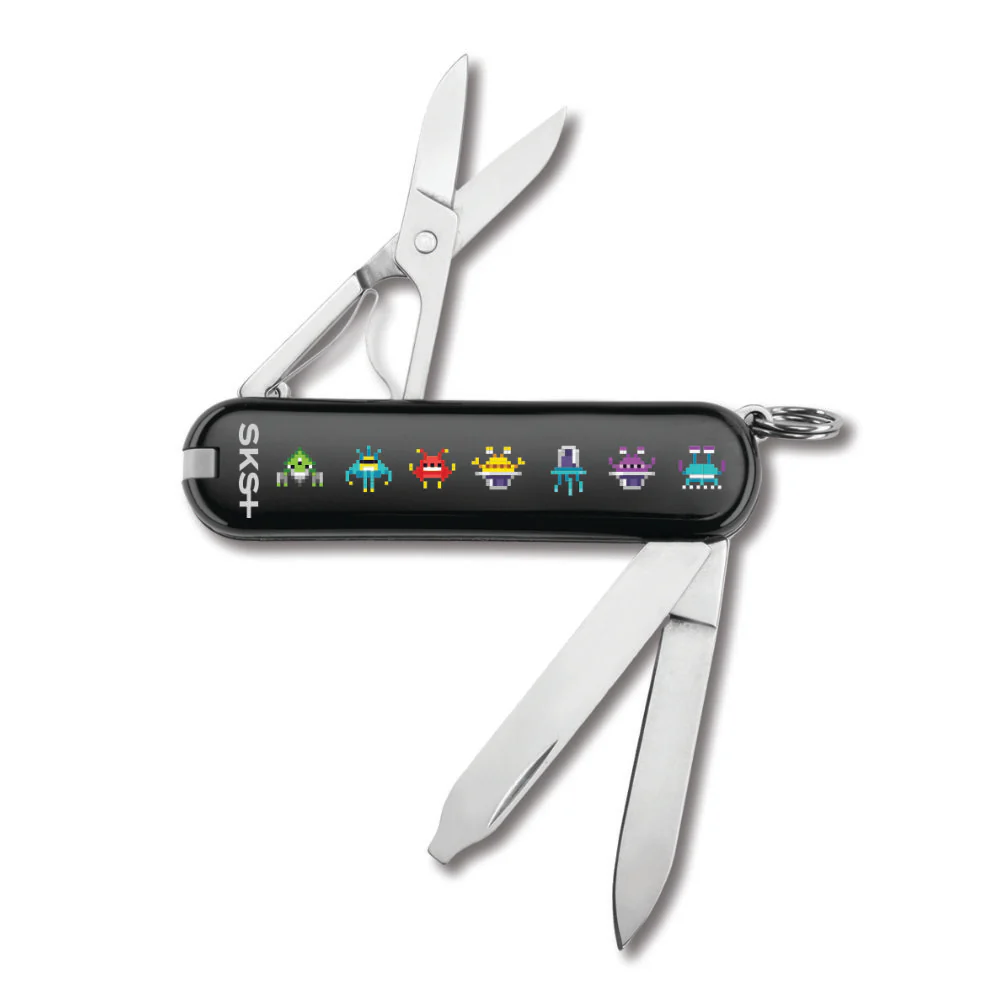 Victorinox Arcade Invaders from Space Classic SD Designer Swiss Army Knife - Image 2