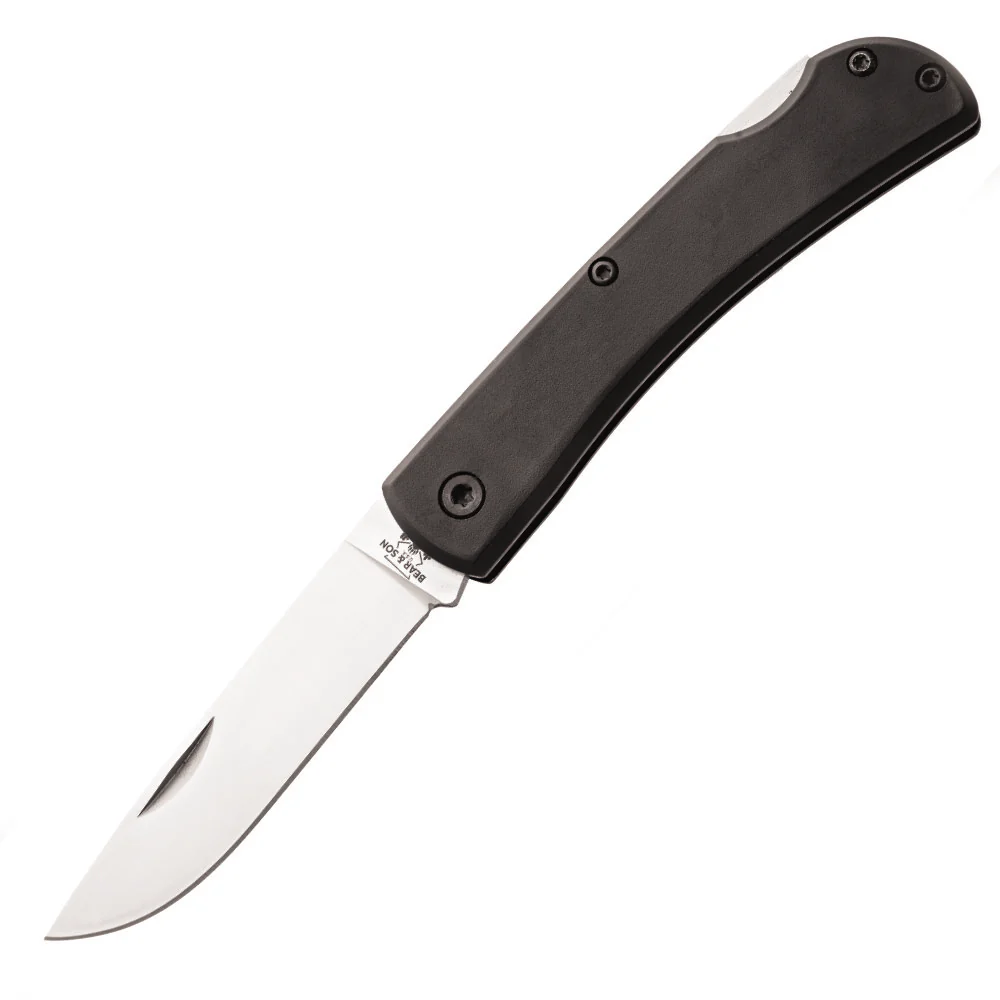 Bear and Son 137L Small Farmhand Aluminum Lockback Knife with Clip