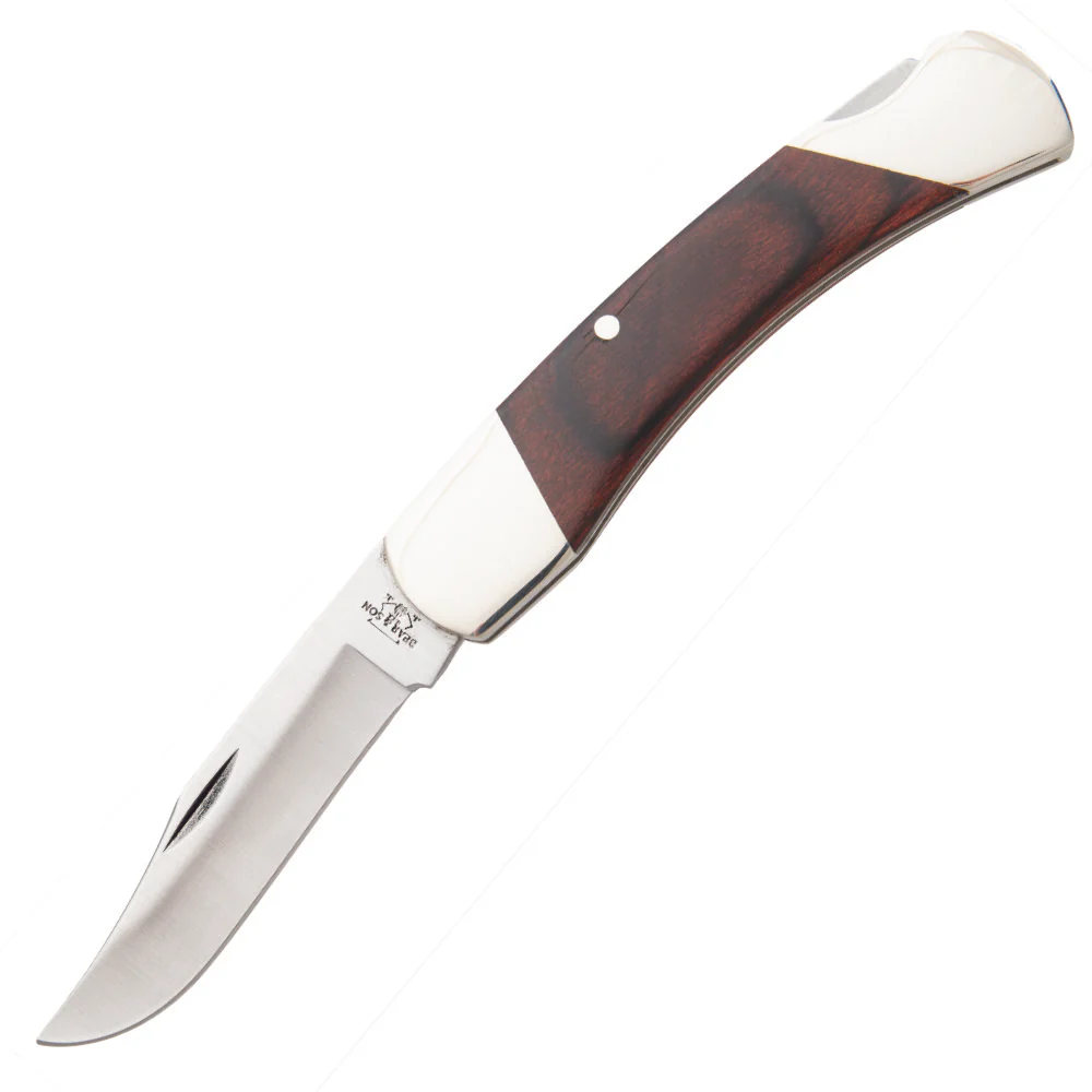 Bear and Son 205R Midsize Rosewood Lockback Knife