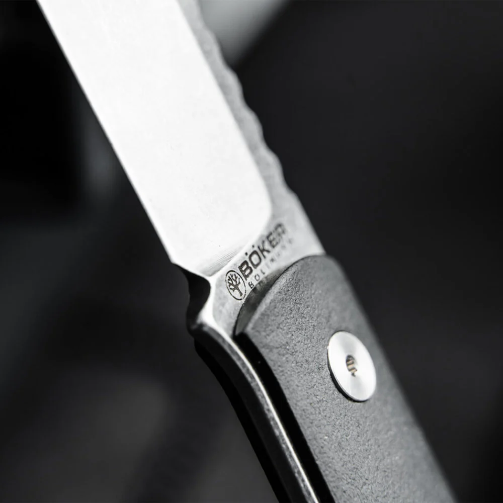 Boker BFF Packlite Black Richlite Fixed Blade Knife - Image 4