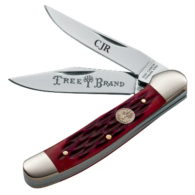 Boker Jigged Red Bone TS Copperhead Folding Knife