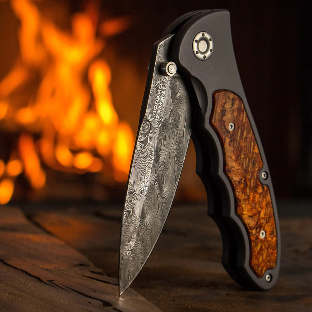 Boker Tirpitz Damascus Folding Knife - Image 2