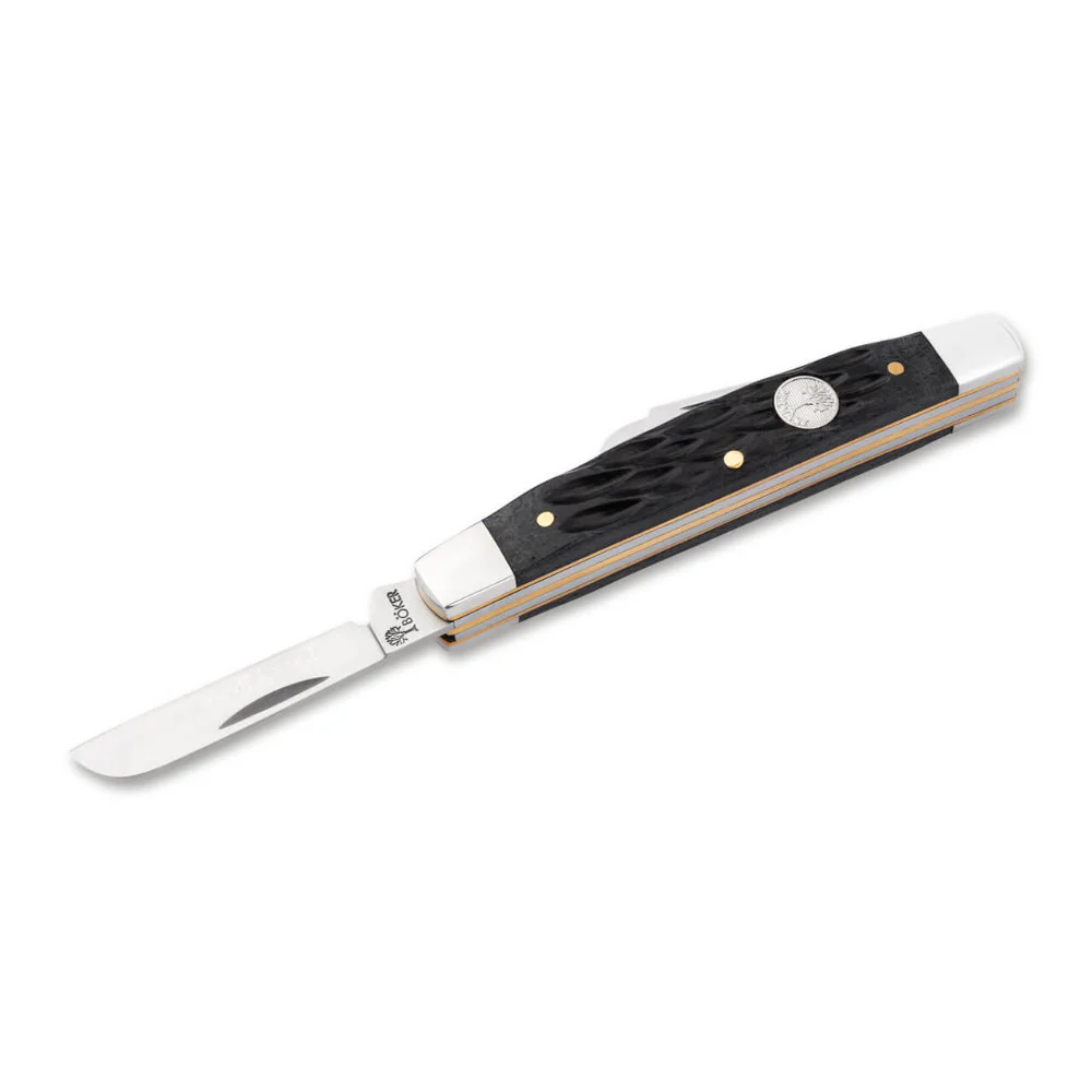 Boker TS 2.0 Jigged Black Bone Congress Pocket Knife - Image 3