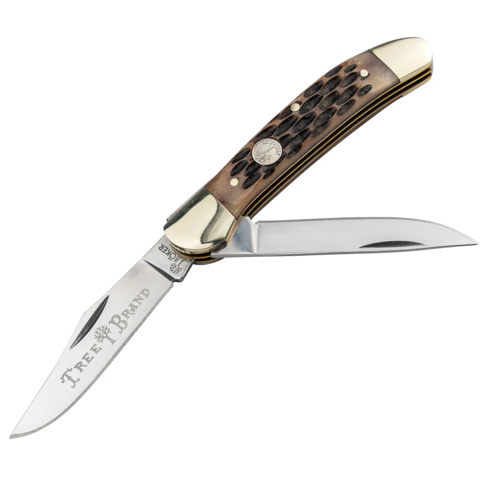 Boker TS 2.0 Jigged Bone Copperhead Folding Knife - Image 2
