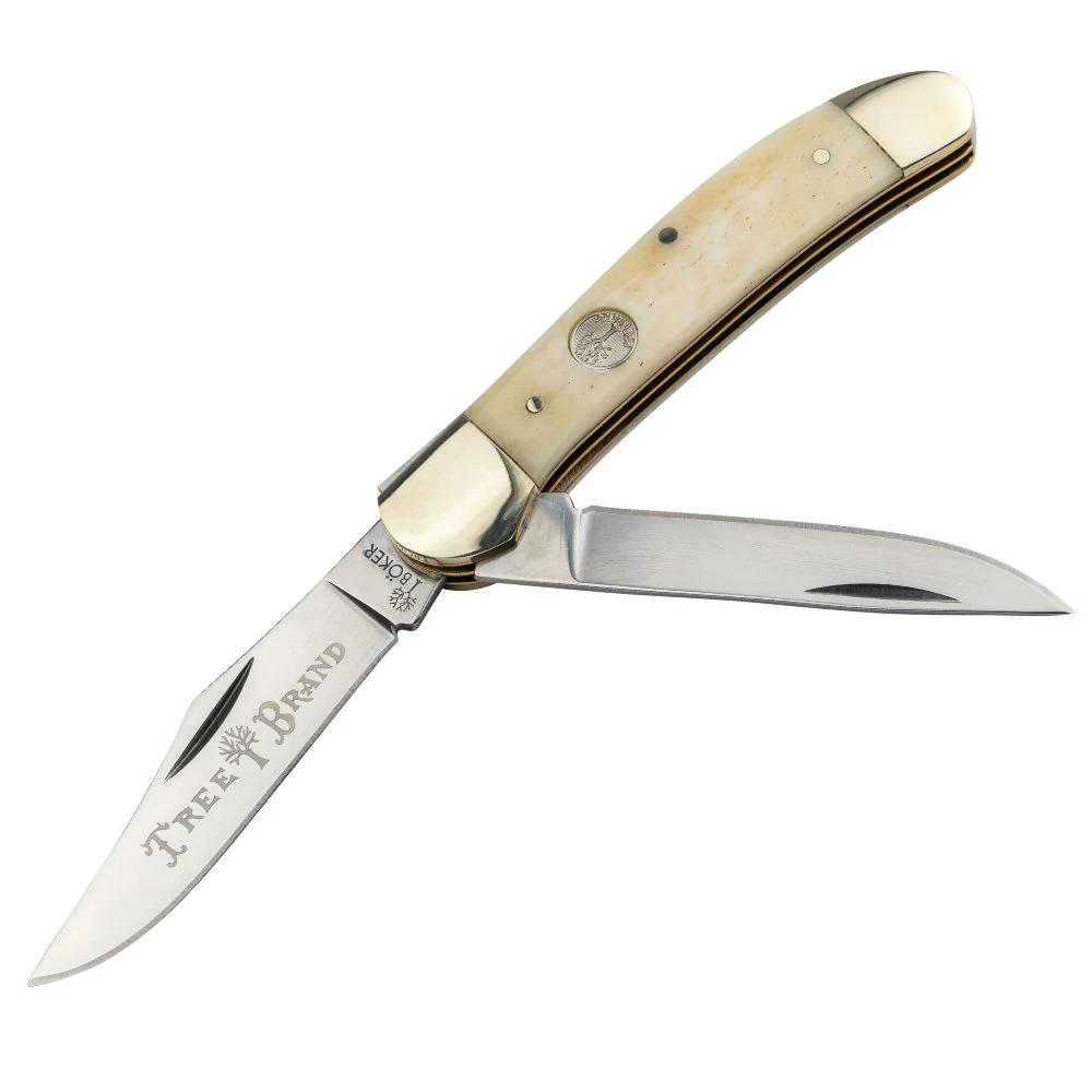 Boker TS 2.0 Smooth Bone Copperhead Folding Knife