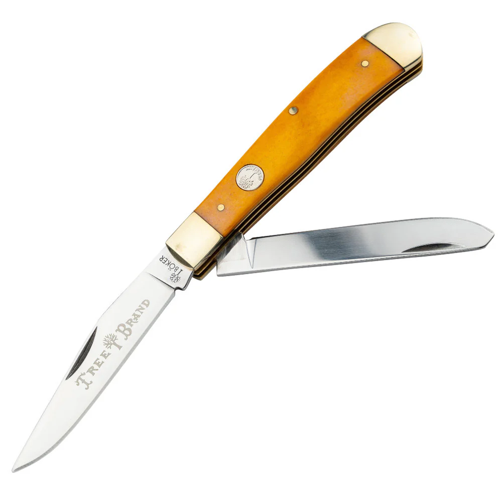 Boker TS 2.0 Smooth Bone Trapper Folding Knife - Image 2
