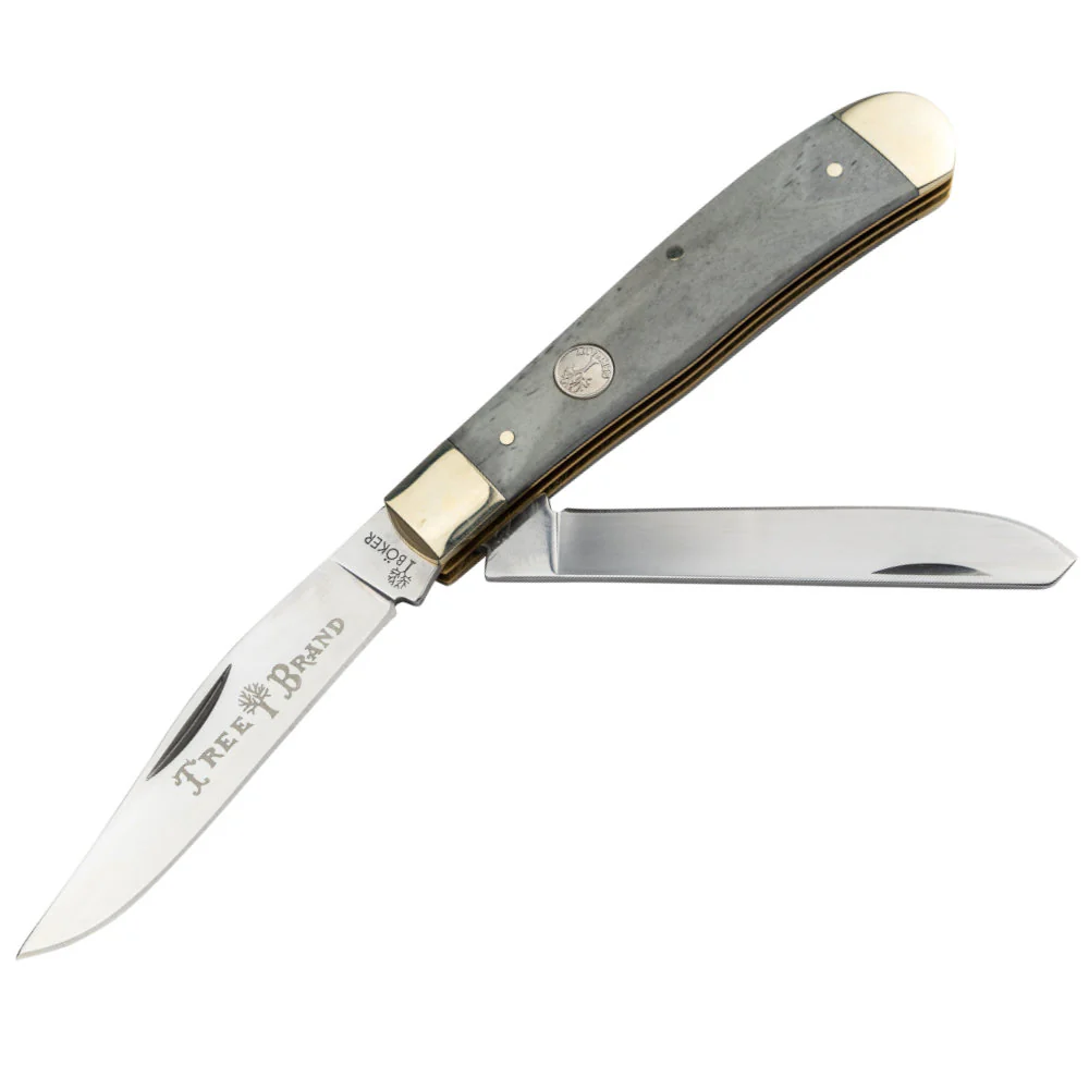 Boker TS 2.0 Smooth Bone Trapper Folding Knife - Image 3