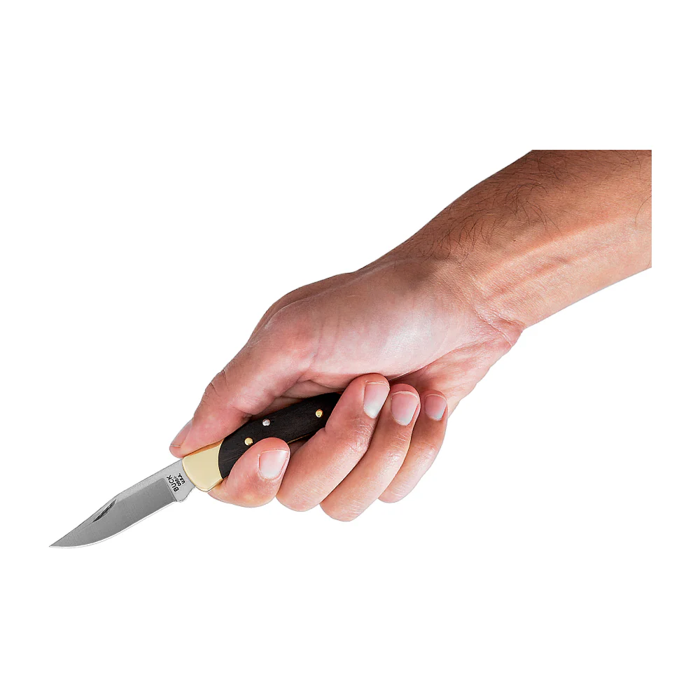 Buck 055 Folding Knife with Ebony Handle - Image 5