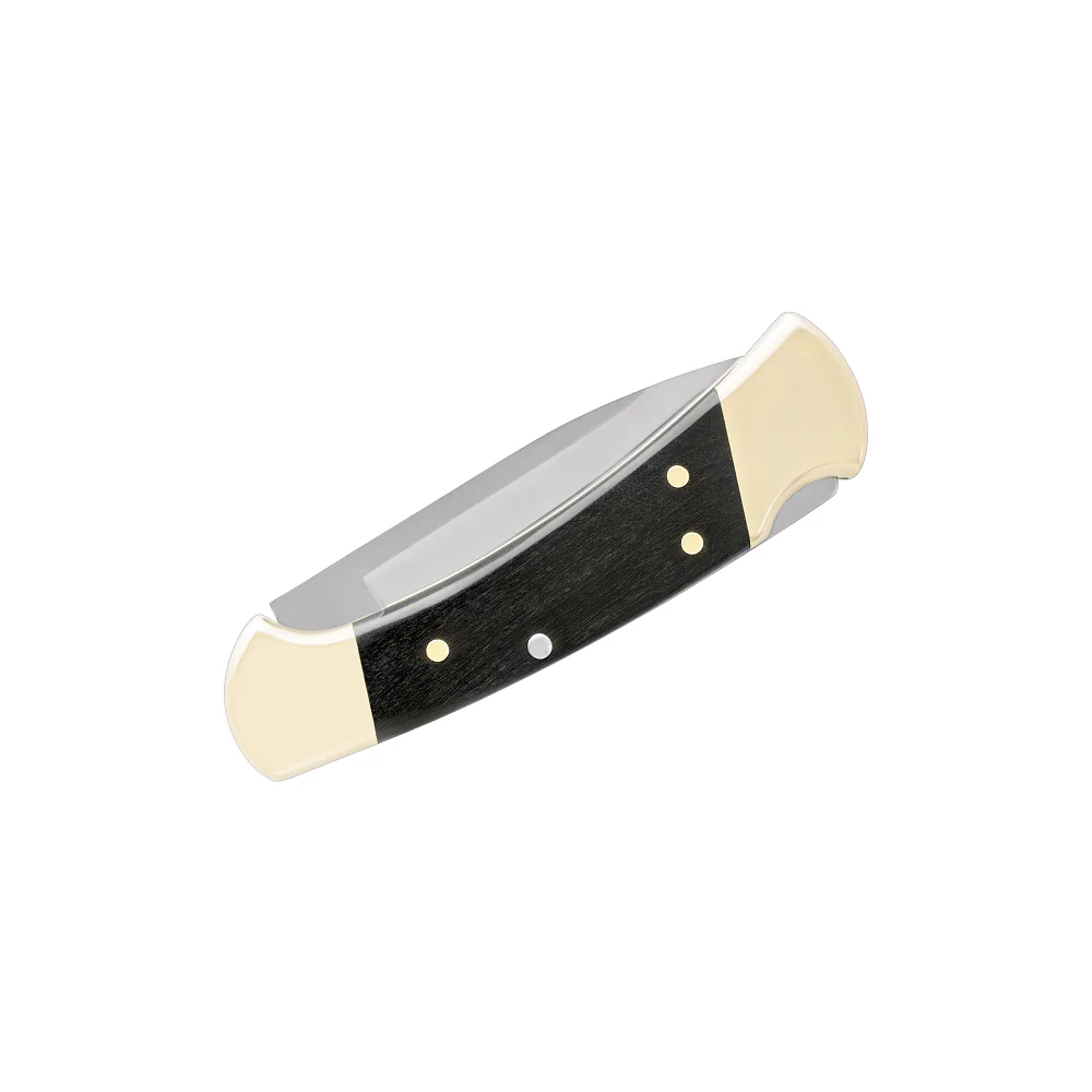 Buck 112 Ranger Folding Knife with Ebony Handle - Image 3