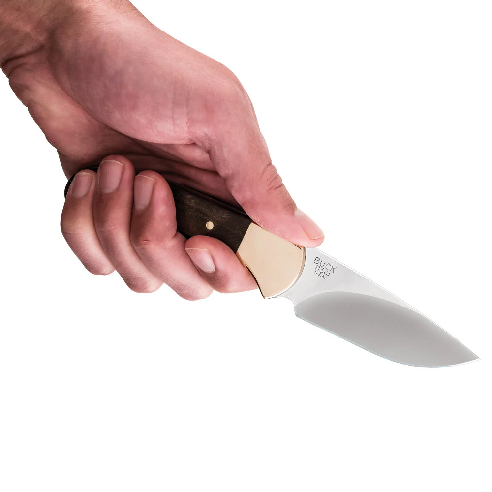 Buck 113 Ranger Skinner Knife with Ebony Handle - Image 5
