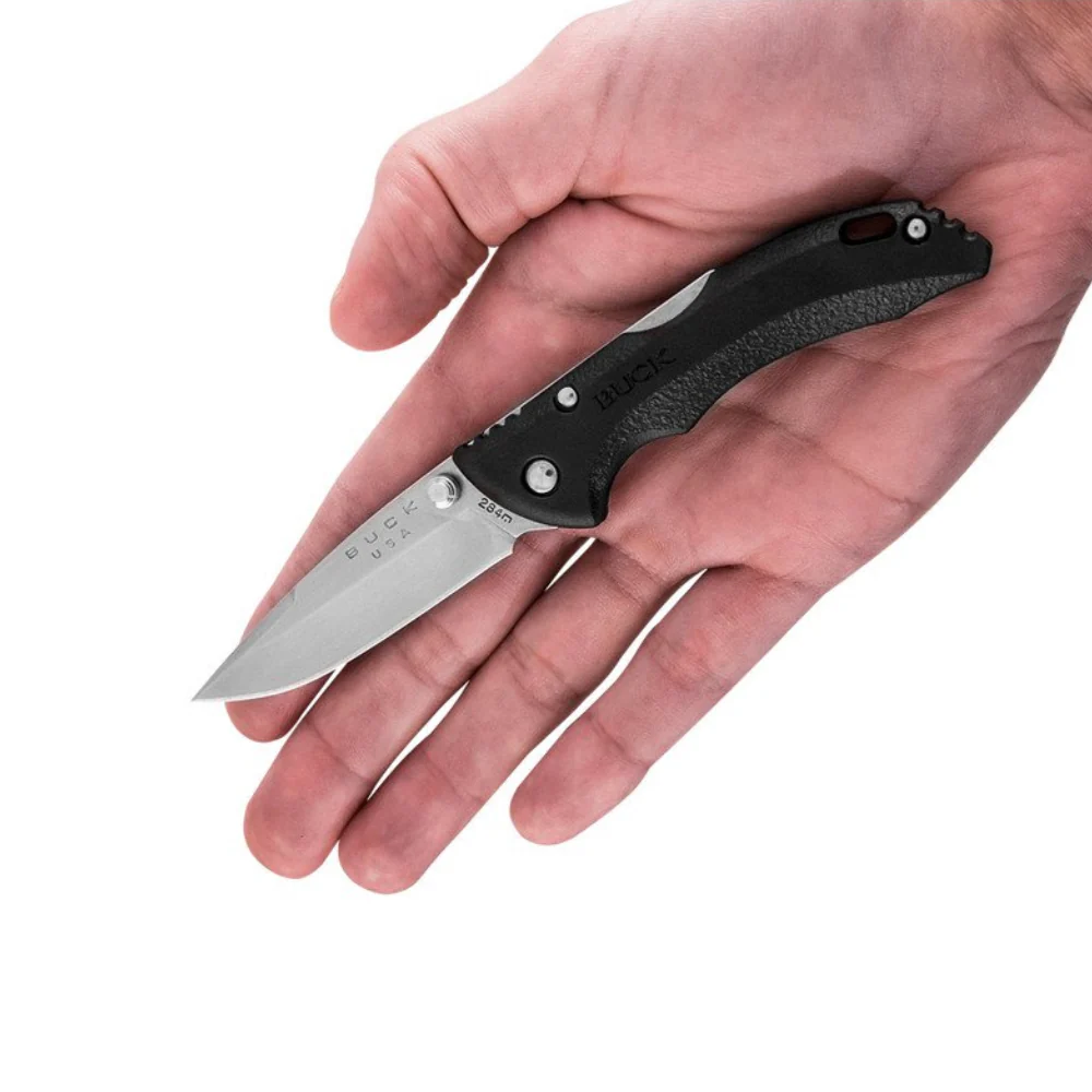 Buck 284 Bantam BBW Folding Knife, Black - Image 4