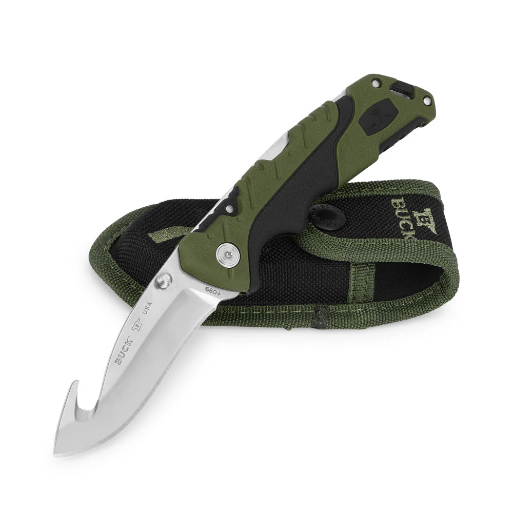 Buck 660 Pursuit Large Guthook Folding Knife - Image 3