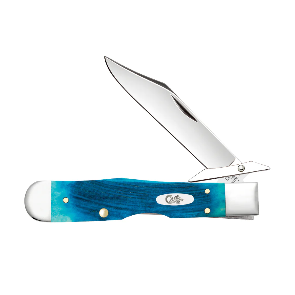 Case Cheetah Cub Caribbean Blue Bone 2026 Vault Pocket Knife