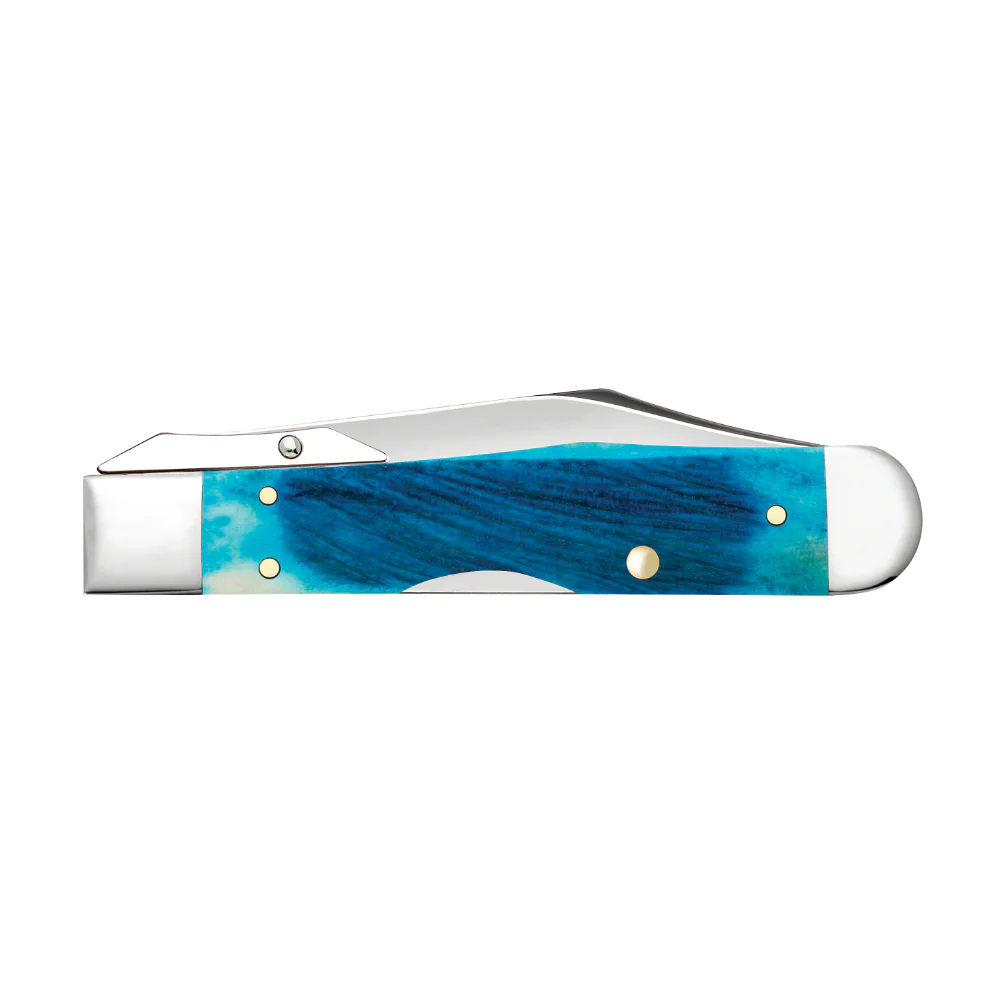 Case Cheetah Cub Caribbean Blue Bone 2026 Vault Pocket Knife - Image 3