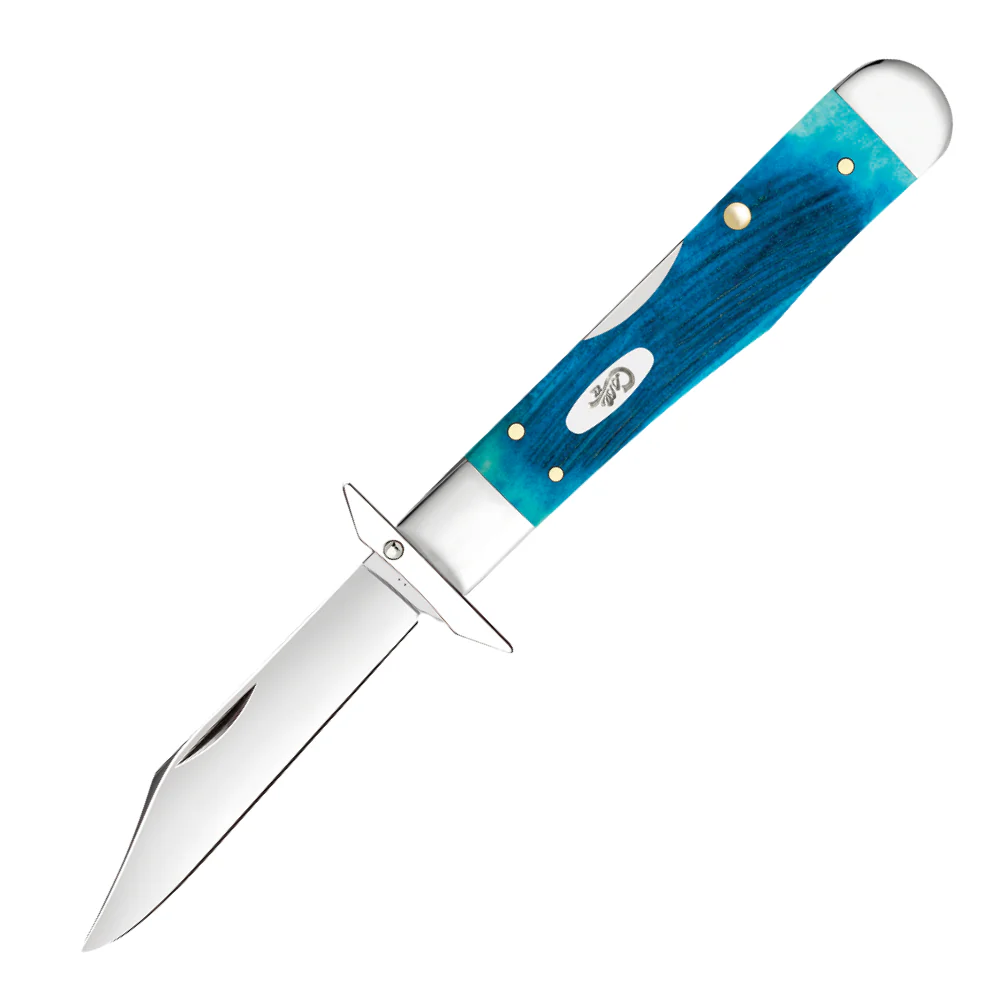 Case Cheetah Cub Caribbean Blue Bone 2026 Vault Pocket Knife - Image 4