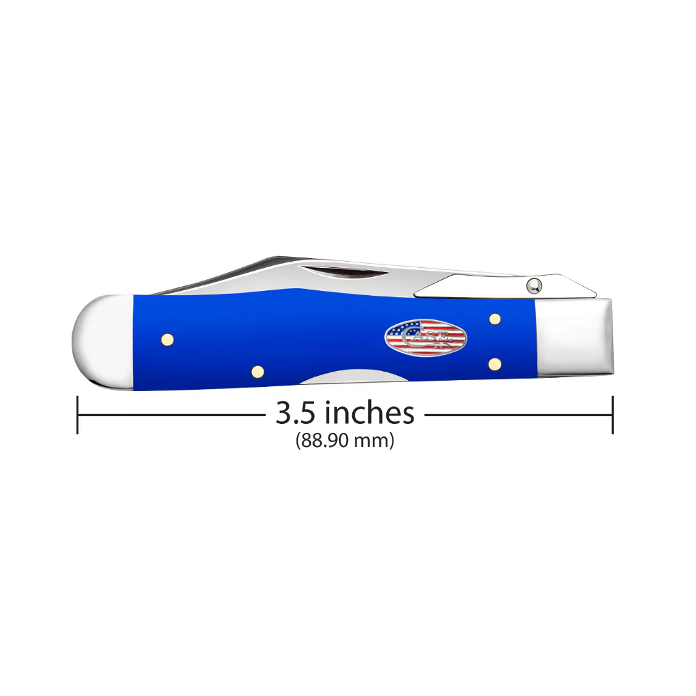 Case Cheetah Cub Royal Blue Synthetic 2026 Vault Pocket Knife - Image 2