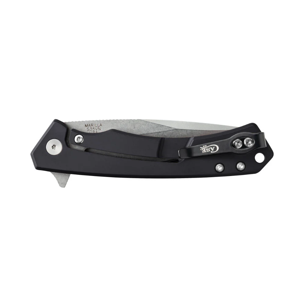 Case Marilla Marbled Carbon Fiber and Anodized Aluminum Pocket Knife - Image 4