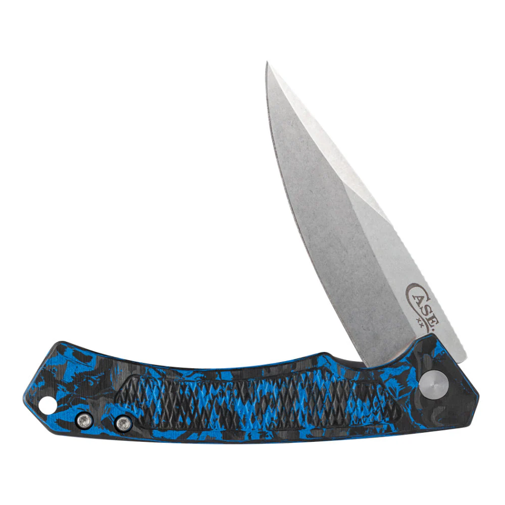 Case Marilla Marbled Carbon Fiber and Anodized Aluminum Pocket Knife - Image 7