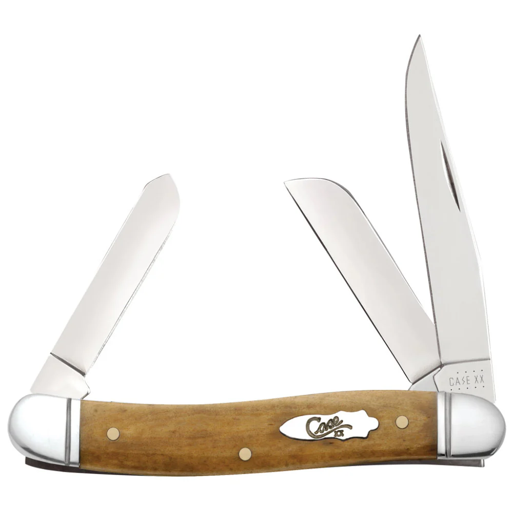Case Medium Stockman Smooth Antique Bone Pocket Knife