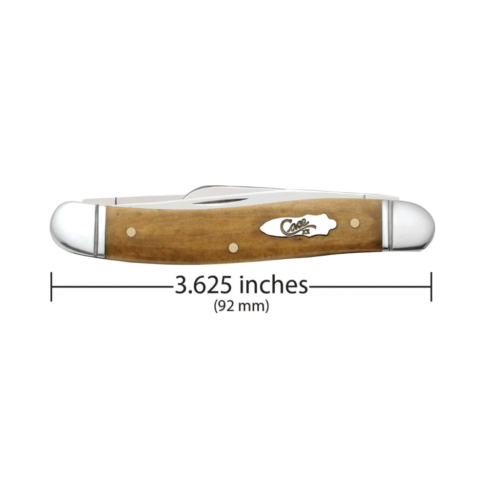 Case Medium Stockman Smooth Antique Bone Pocket Knife - Image 2