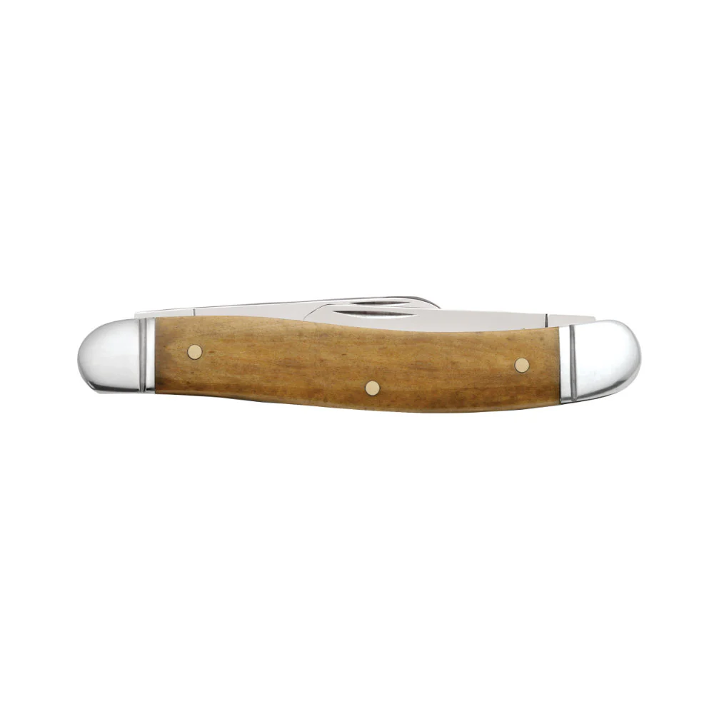 Case Medium Stockman Smooth Antique Bone Pocket Knife - Image 3