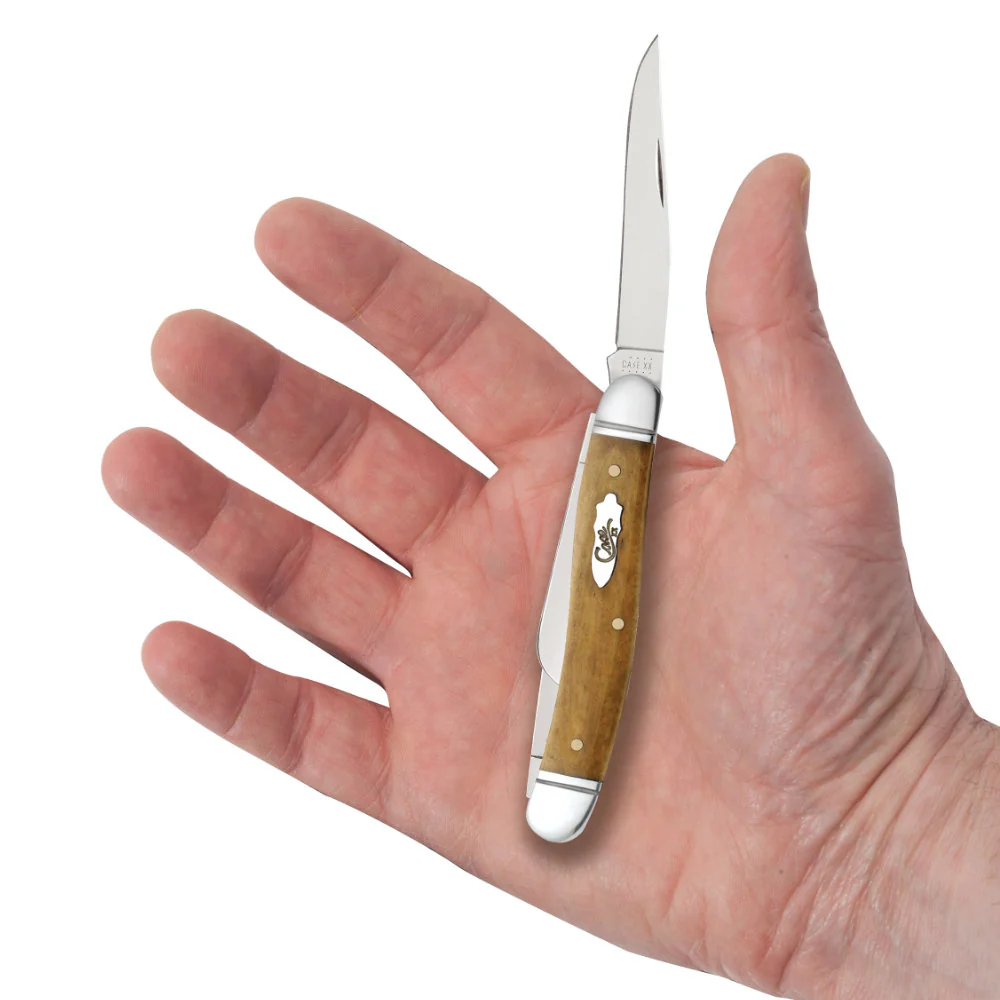Case Medium Stockman Smooth Antique Bone Pocket Knife - Image 5