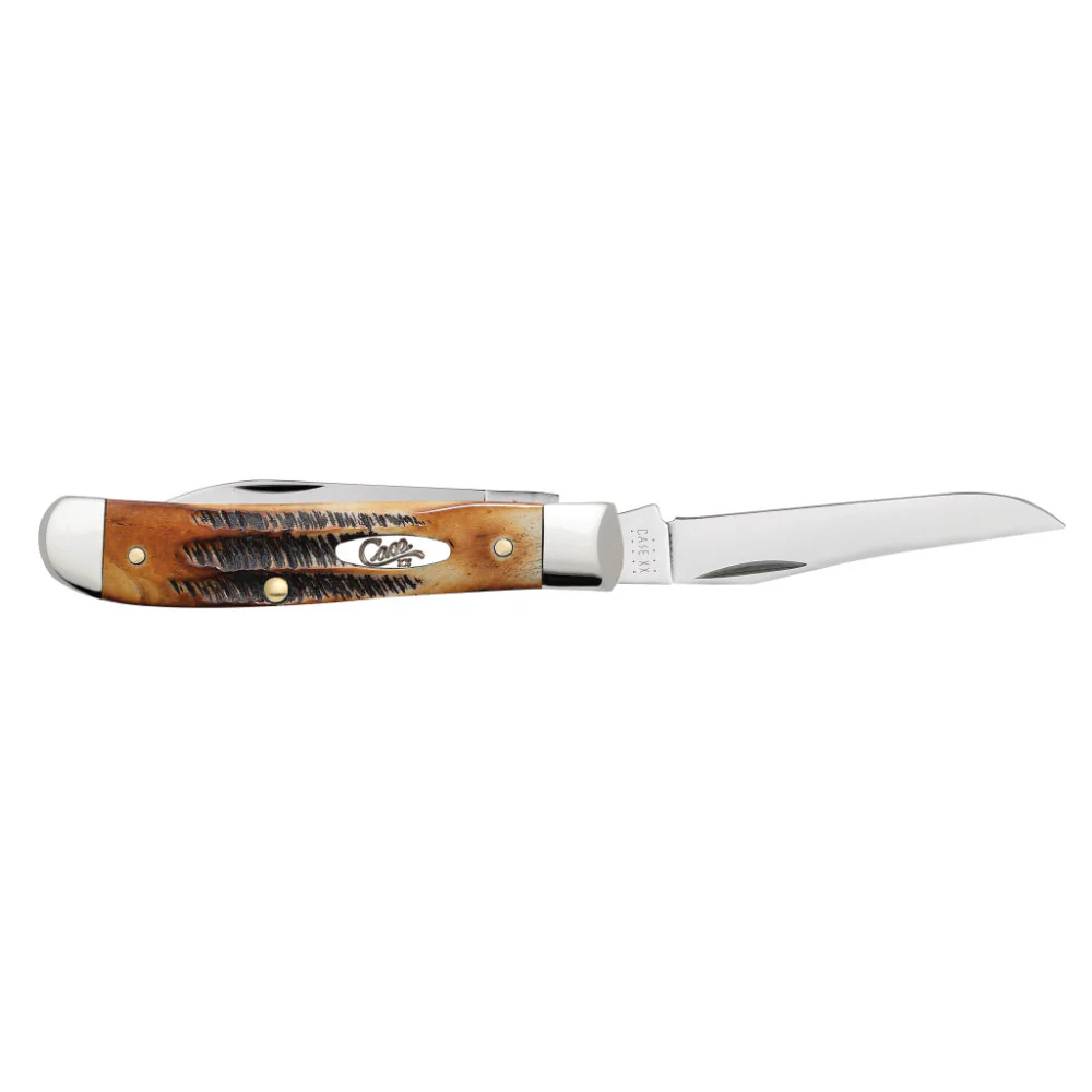 Case Mini Trapper 6.5 BoneStag Pocket Knife - Image 4
