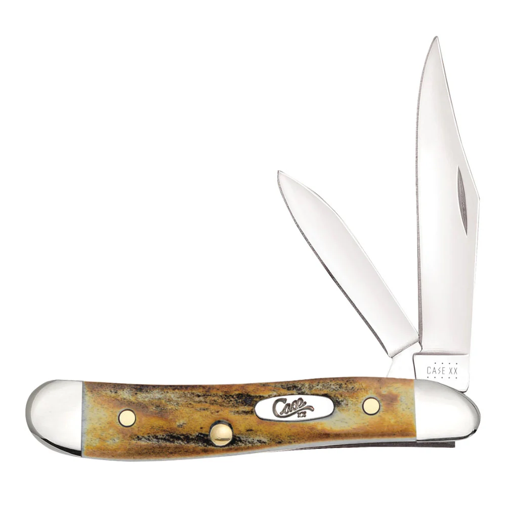 Case Peanut Genuine Stag Pocket Knife