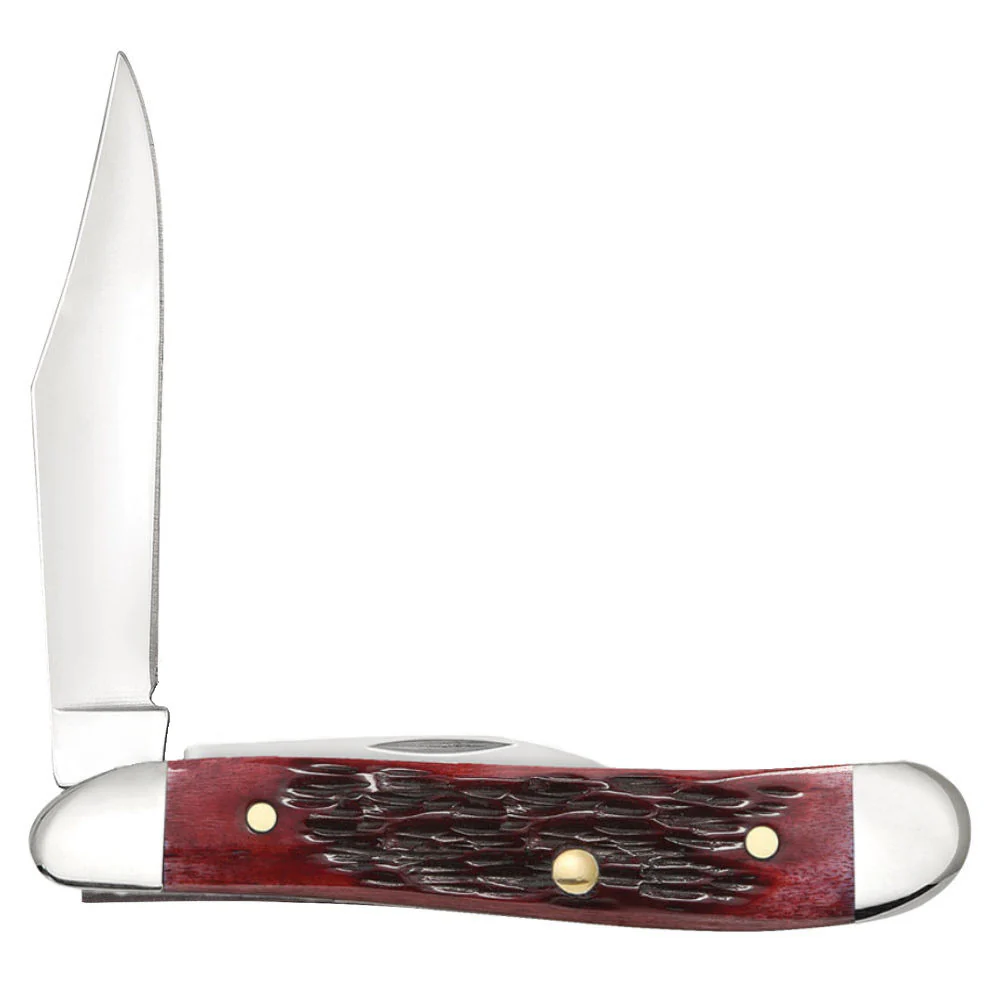 Case Peanut My First Case Pocket Worn Old Red Bone Pocket Knife - Image 8