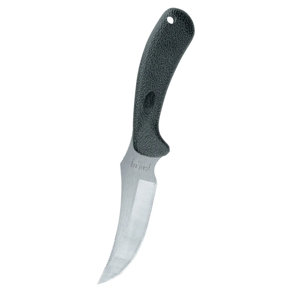 Case Ridgeback Hunter Black Fixed Blade Knife with Nylon Sheath - Image 3