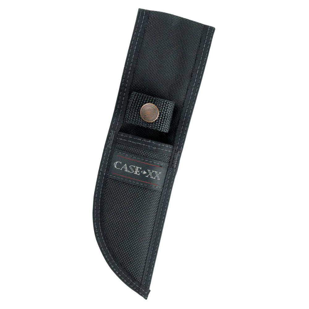 Case Ridgeback Hunter Black Fixed Blade Knife with Nylon Sheath - Image 5