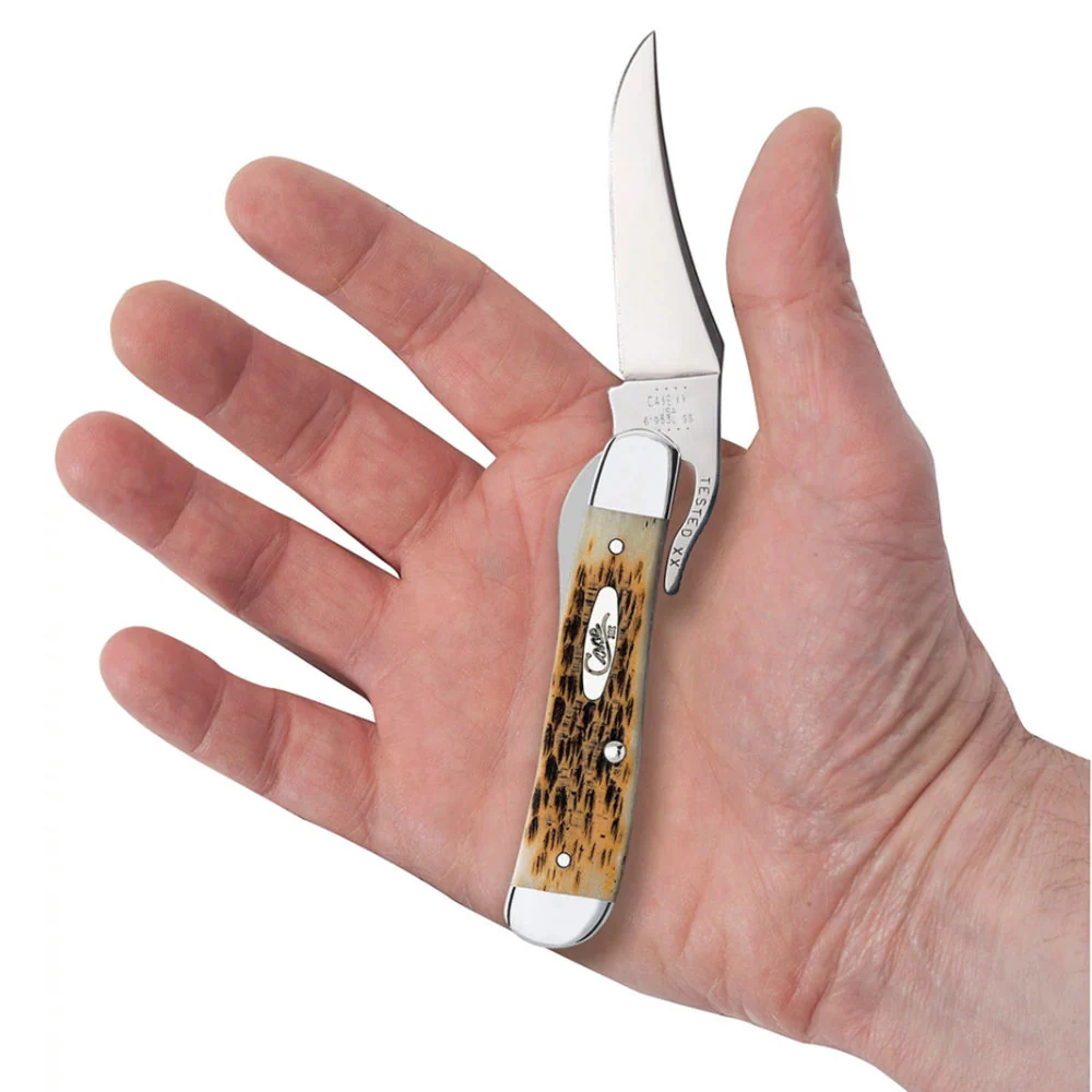 Case RussLock Amber Bone Pocket Knife - Image 3