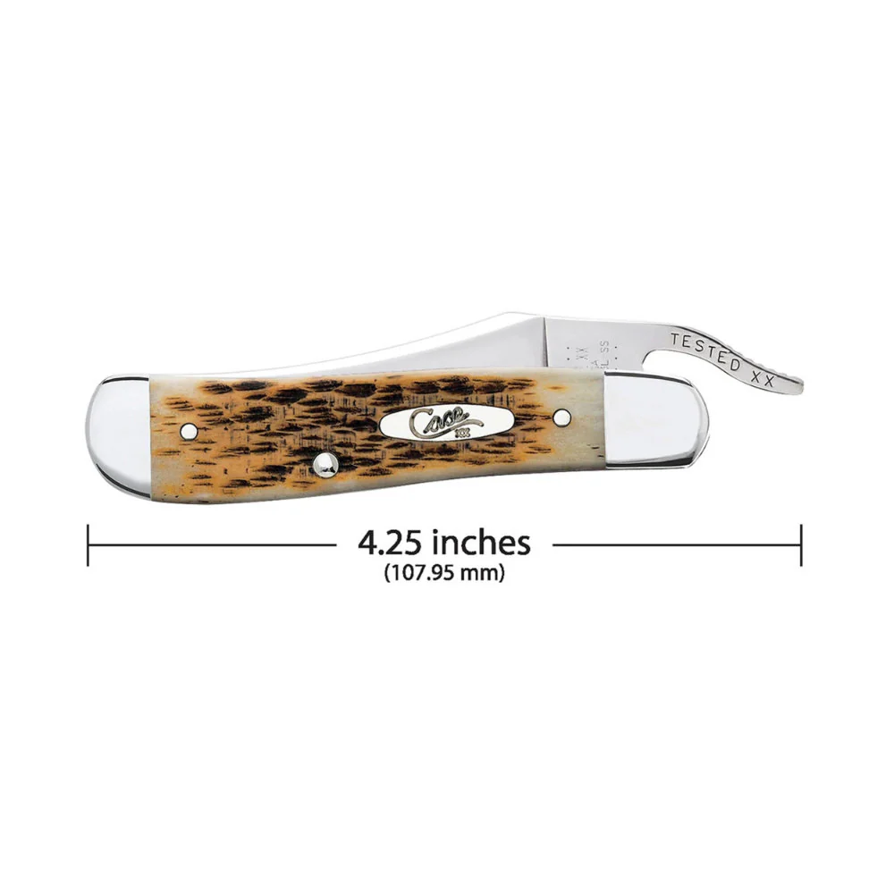 Case RussLock Amber Bone Pocket Knife - Image 4