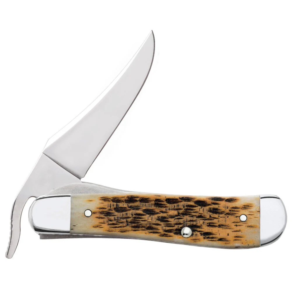 Case RussLock Amber Bone Pocket Knife - Image 6