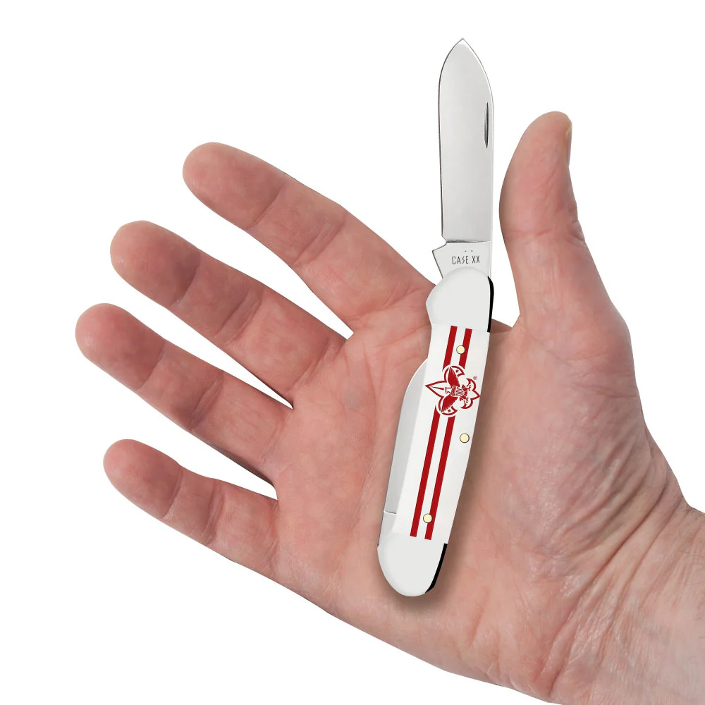 Case Scouting America Canoe White Pocket Knife - Image 2