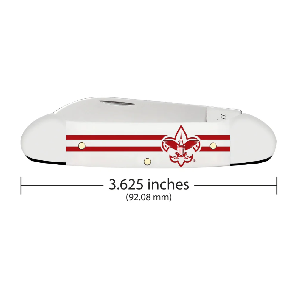 Case Scouting America Canoe White Pocket Knife - Image 4