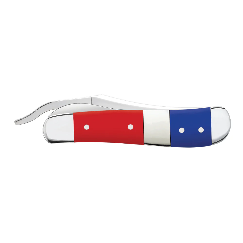 Case Scouting America Center Bolstered RussLock US Flag Pocket Knife - Image 3