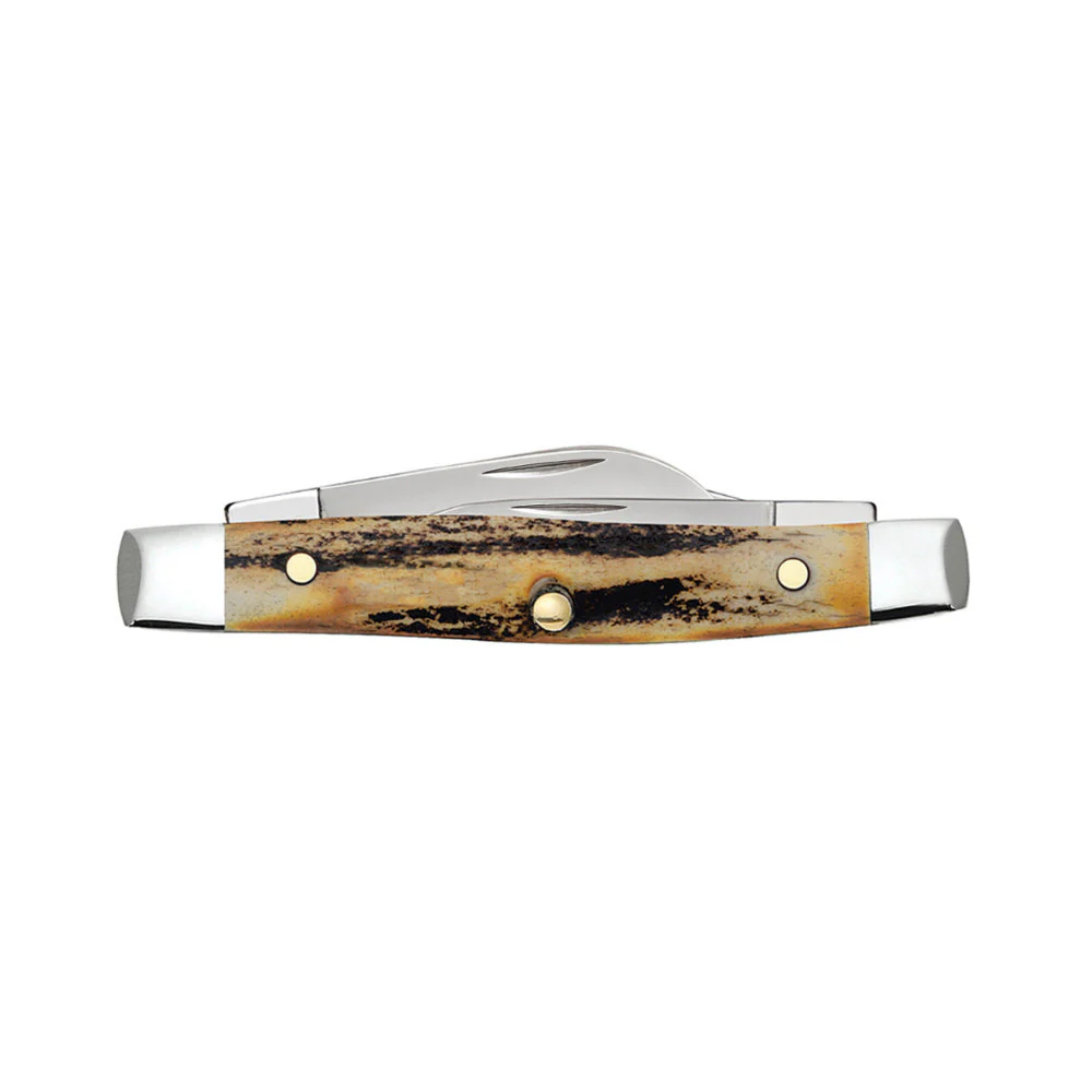 Case Small Stockman Genuine Stag Pocket Knife - Image 3