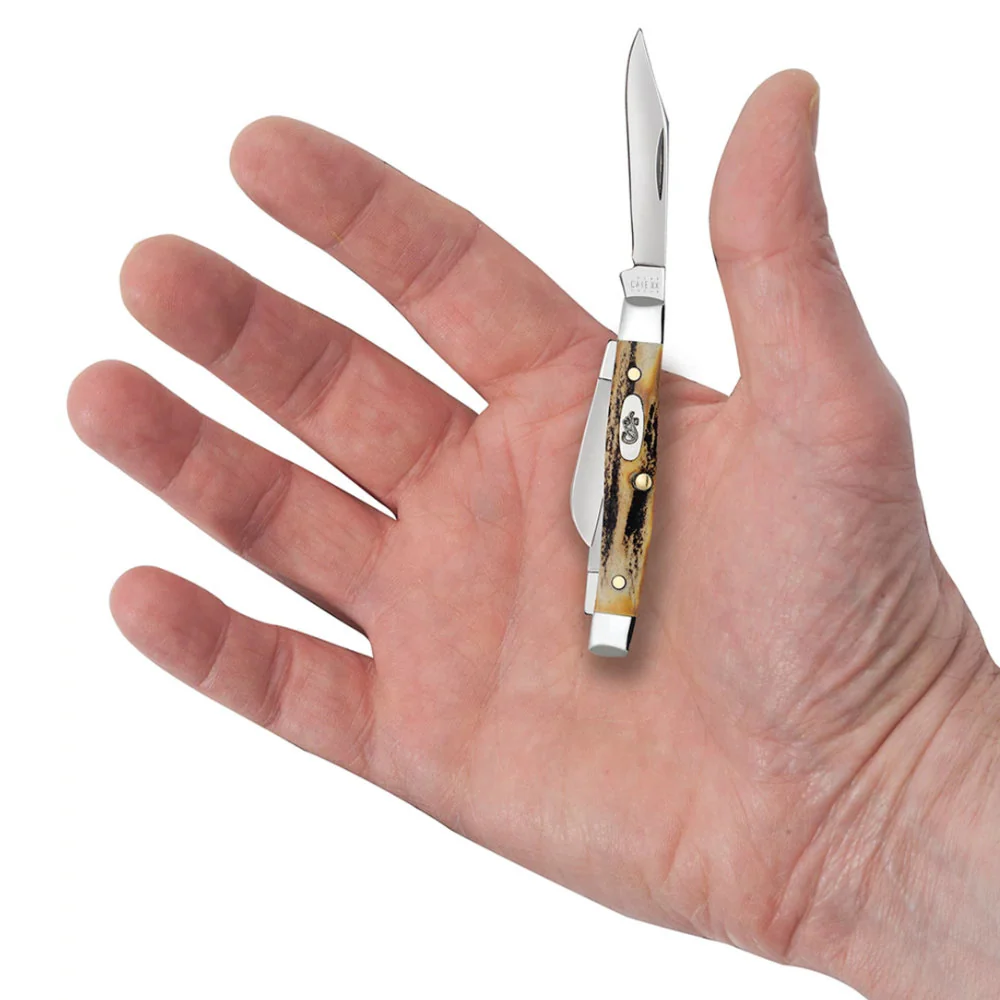Case Small Stockman Genuine Stag Pocket Knife - Image 5