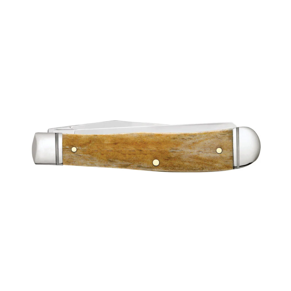 Case Trapper Smooth Antique Bone Pocket Knife - Image 3