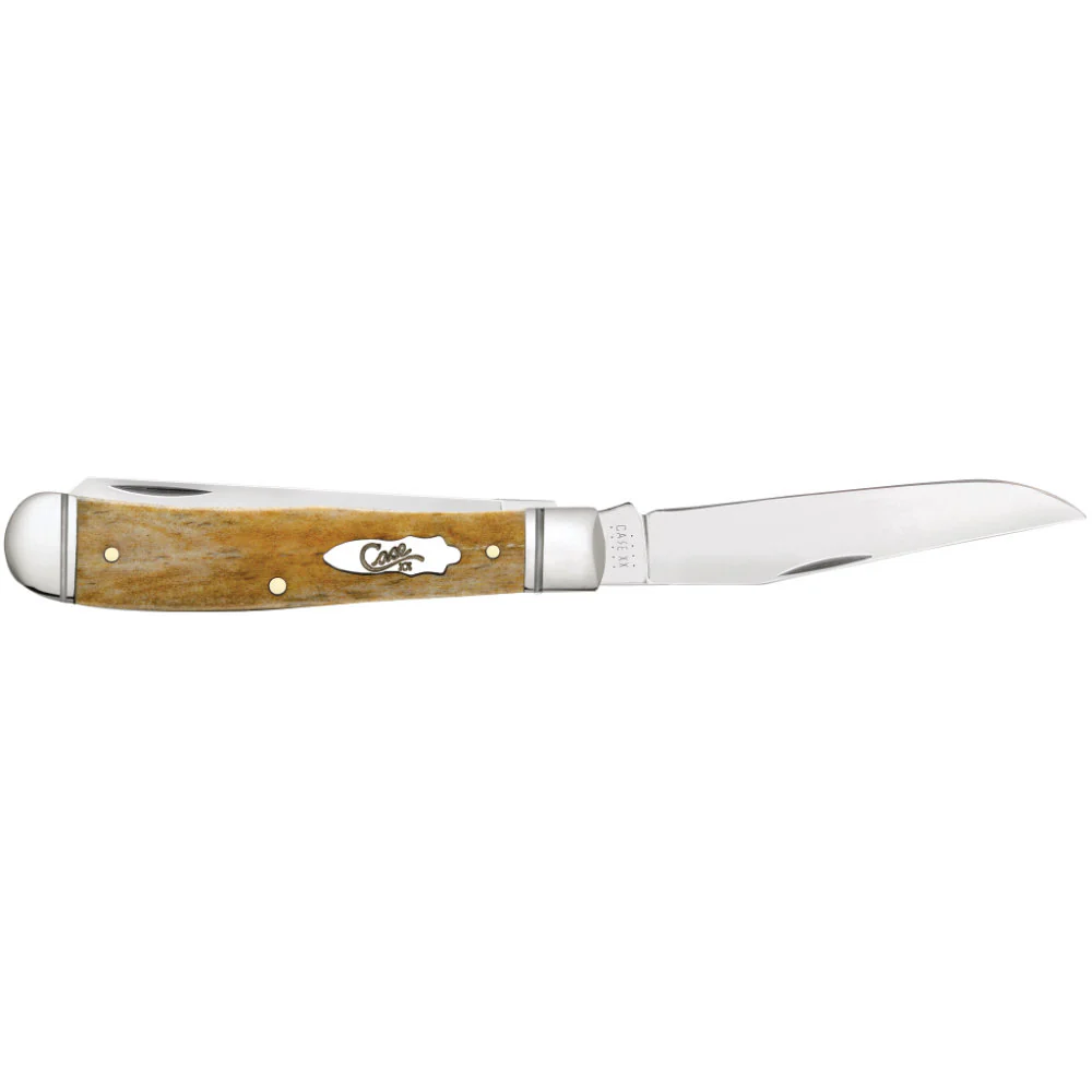 Case Trapper Smooth Antique Bone Pocket Knife - Image 4