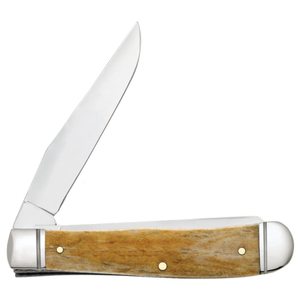 Case Trapper Smooth Antique Bone Pocket Knife - Image 6
