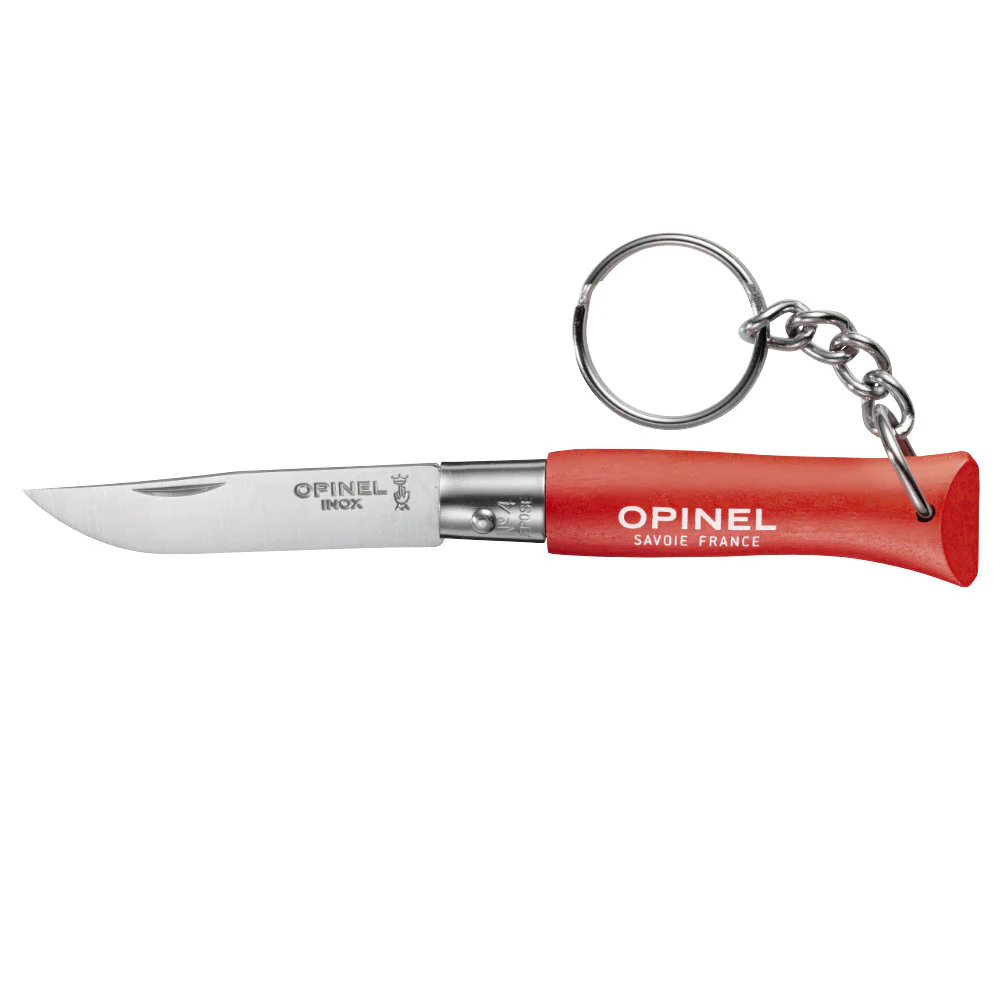 Opinel No.04 Colorama Stainless Steel Keychain Folding Knife - Image 3