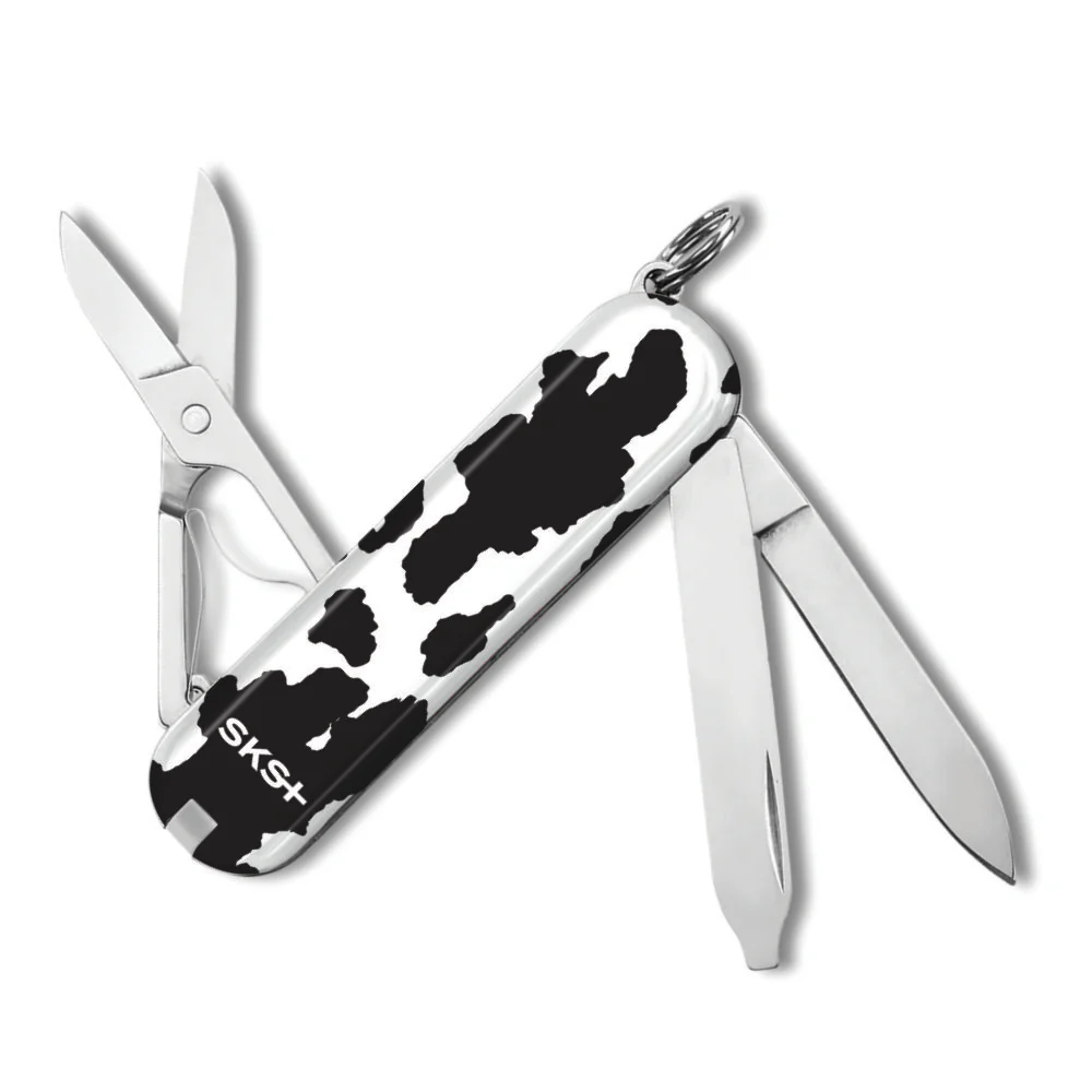 Victorinox Cow Print Classic SD Designer Swiss Army Knife - Image 2