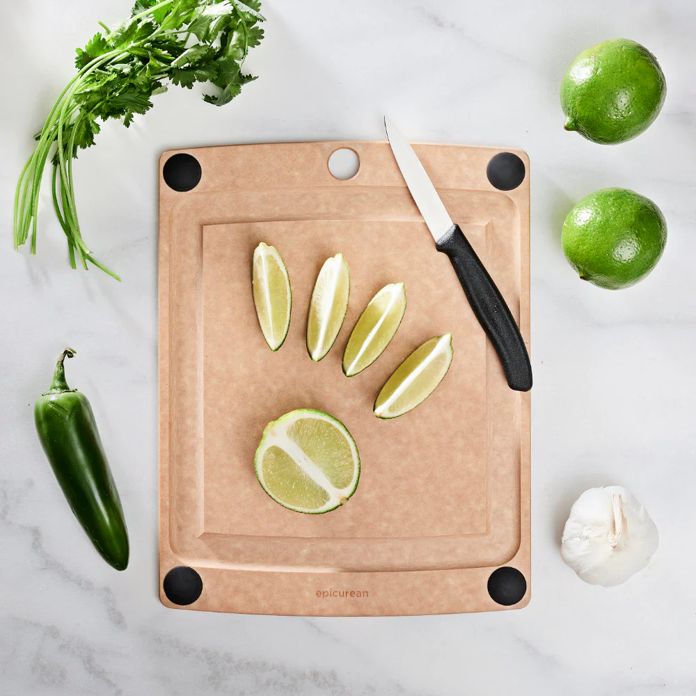 Epicurean All-In-One 11.5" x 9" Cutting Board, Natural - Image 3