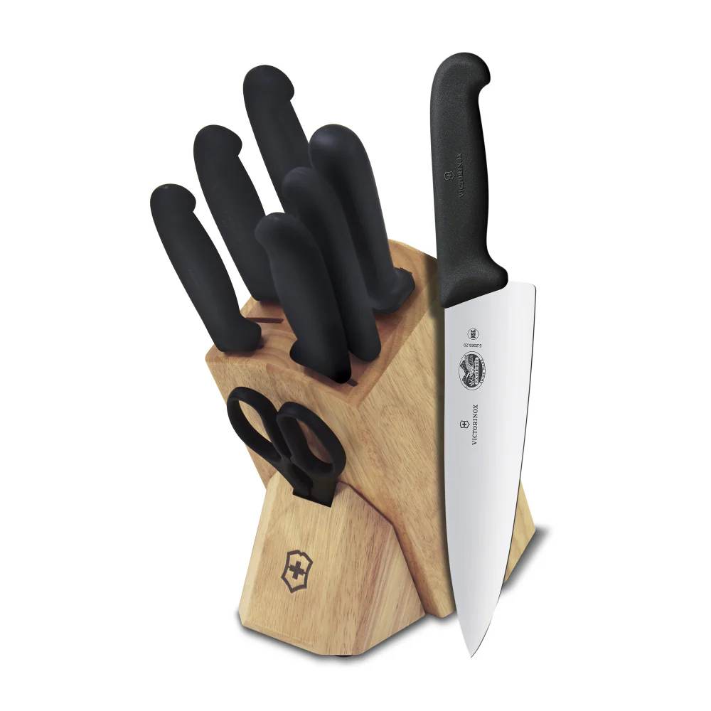 Victorinox Fibrox Pro 8-Piece Knife Block Set