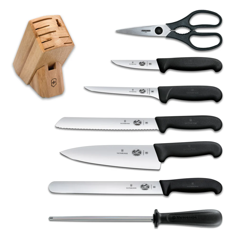 Victorinox Fibrox Pro 8-Piece Knife Block Set - Image 2