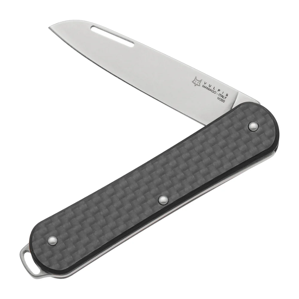 Fox Knives Vulpis 130 Carbon Fiber Folding Pocket Knife
