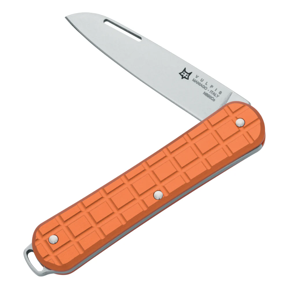 Fox Knives Vulpis 130 Grenade Pattern Folding Pocket Knife - Image 4