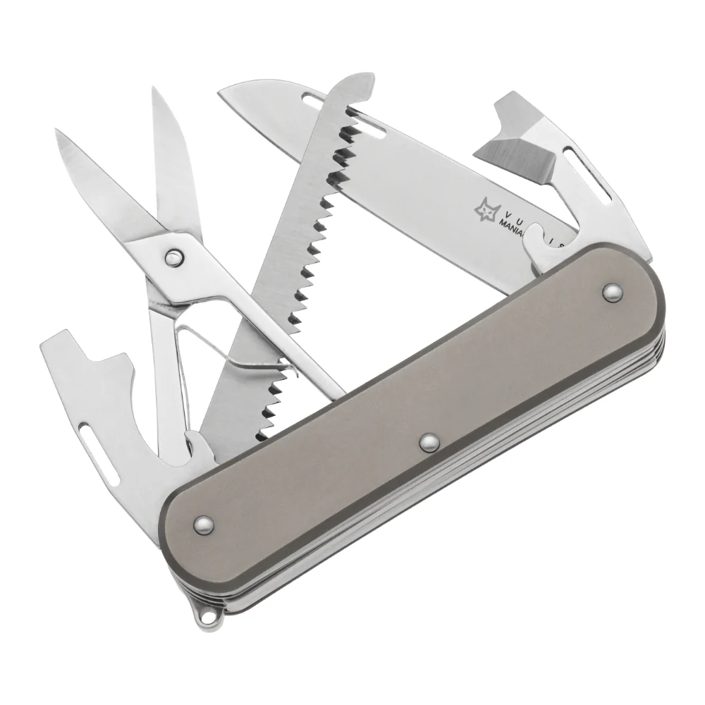 Fox Knives Vulpis 130-SF5 Titanium Multi-function Pocket Knife